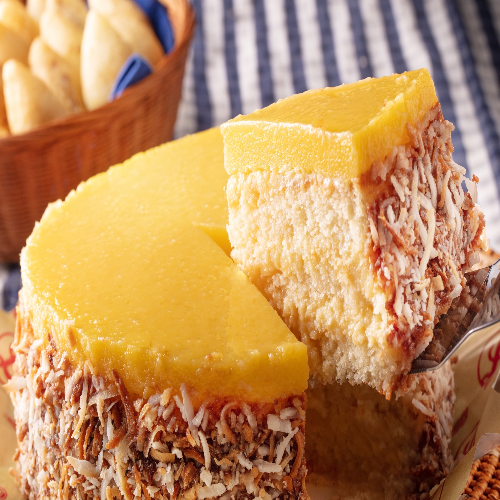 Brigadeiro de Quindim - Fatia