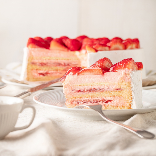 Cassata de Morango - Fatia