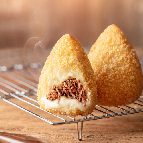 Coxinha Costela Bovina com Cream Cheese
