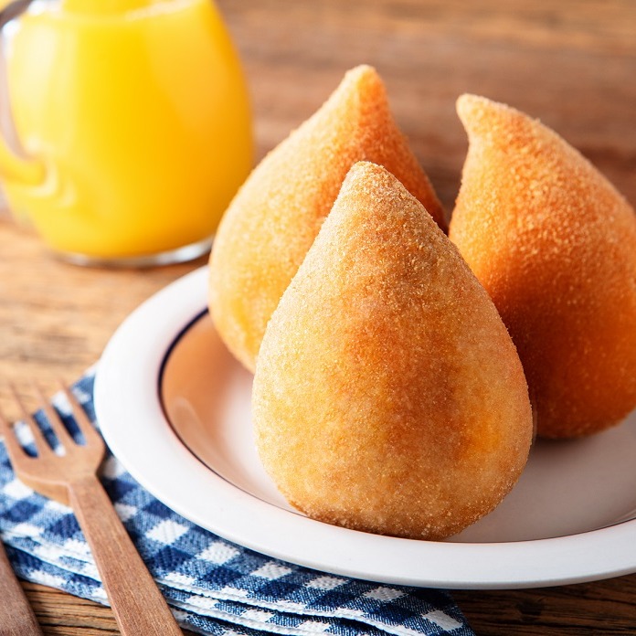 Coxinha de Camarão com Cream Cheese