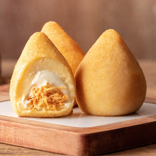 Coxinha de Frango com Cream Cheese