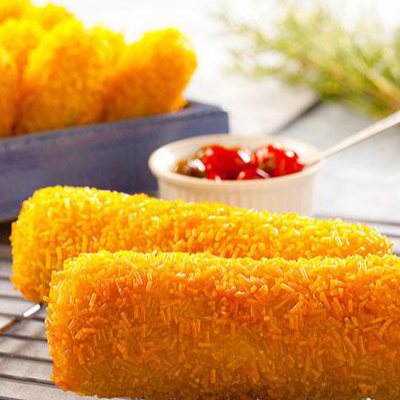 Croquete Milho com Mozzarela