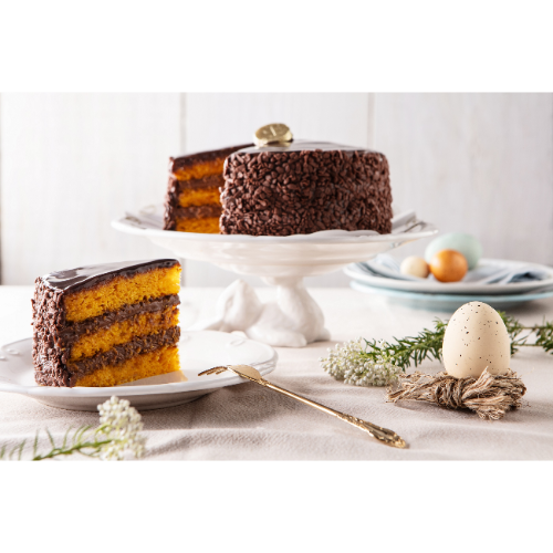 Fatia Cenoura com Brigadeiro Gourmet