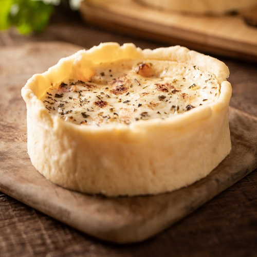 Quiche de Queijo com Presunto