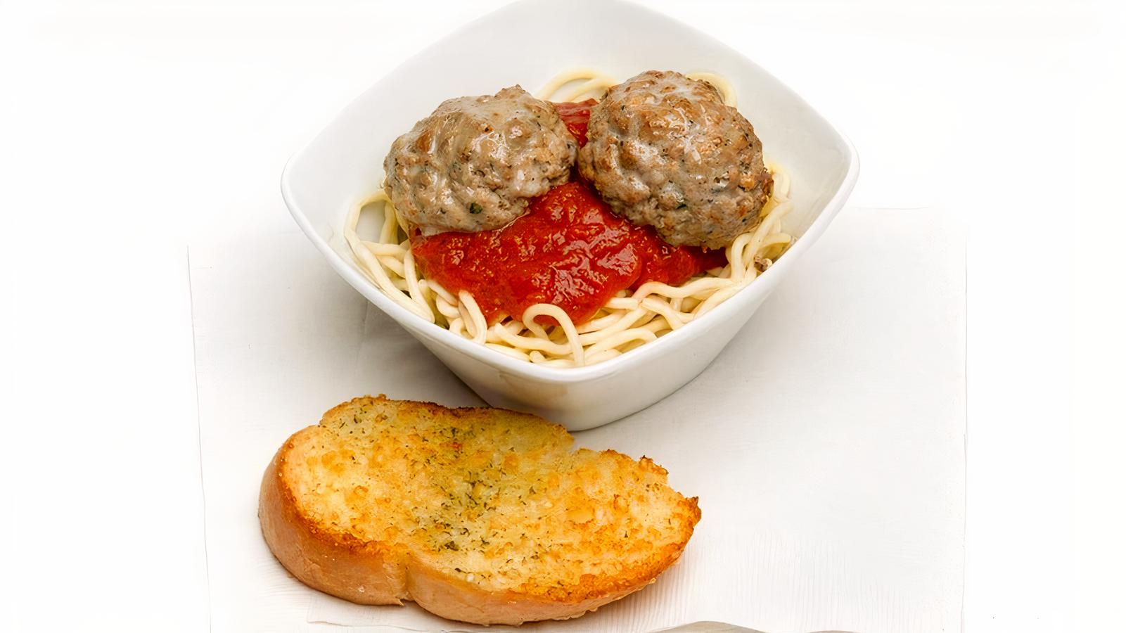 Kids Spaghetti W/ Meatballs