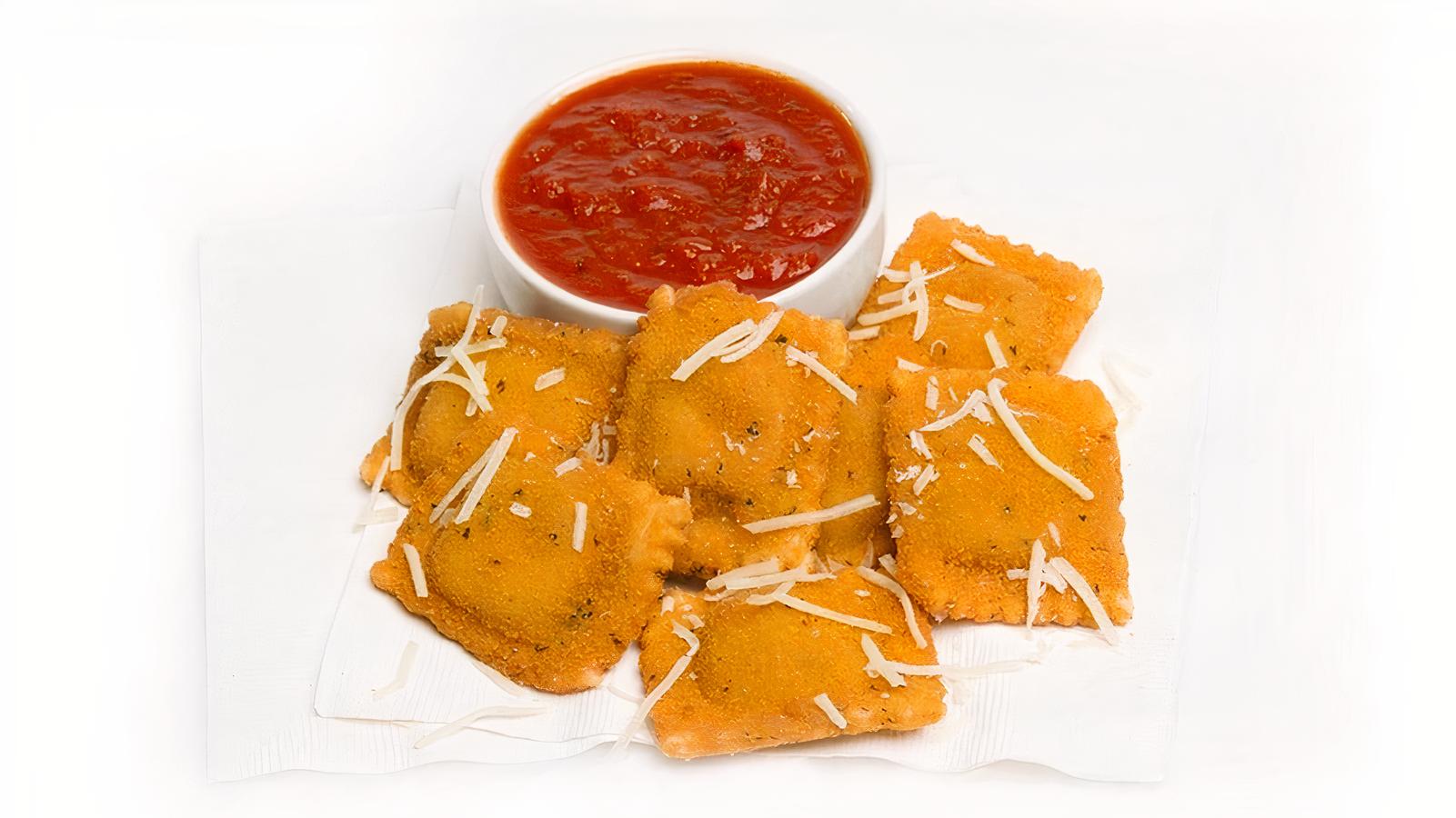 Spicy Toasted Ravioli