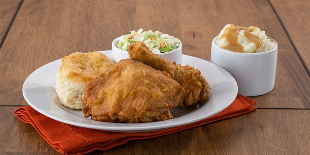 2-Piece Assorted Chicken and 2-Side Boxed Lunch