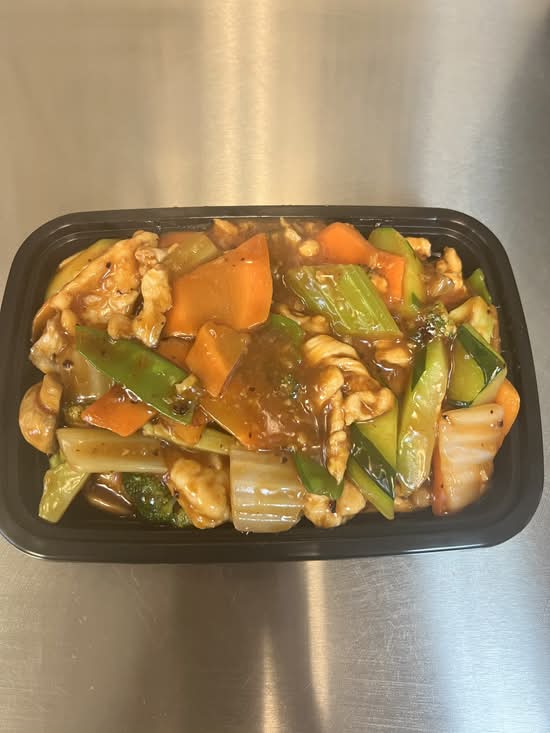 Chicken with Garlic Sauce