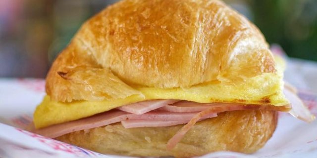 Ham, Egg and Cheese Croissant