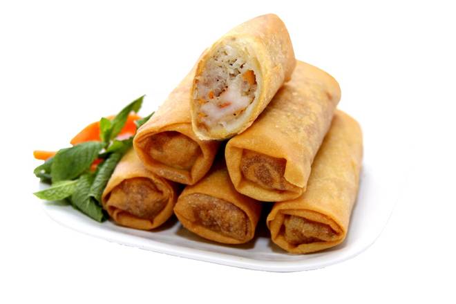 Pork and Shrimp Egg Rolls [5]