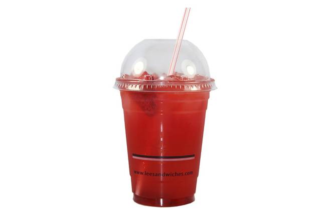 Strawberry Italian Soda [L]