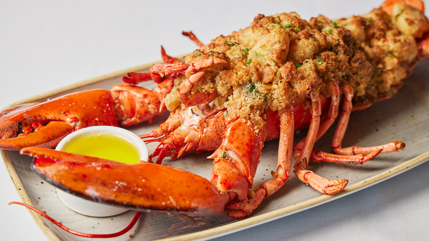 Lobster, Baked Stuffed