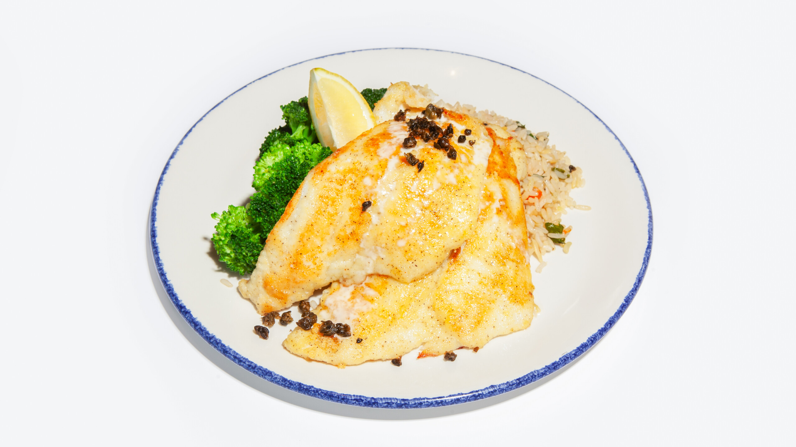 Sole, seared