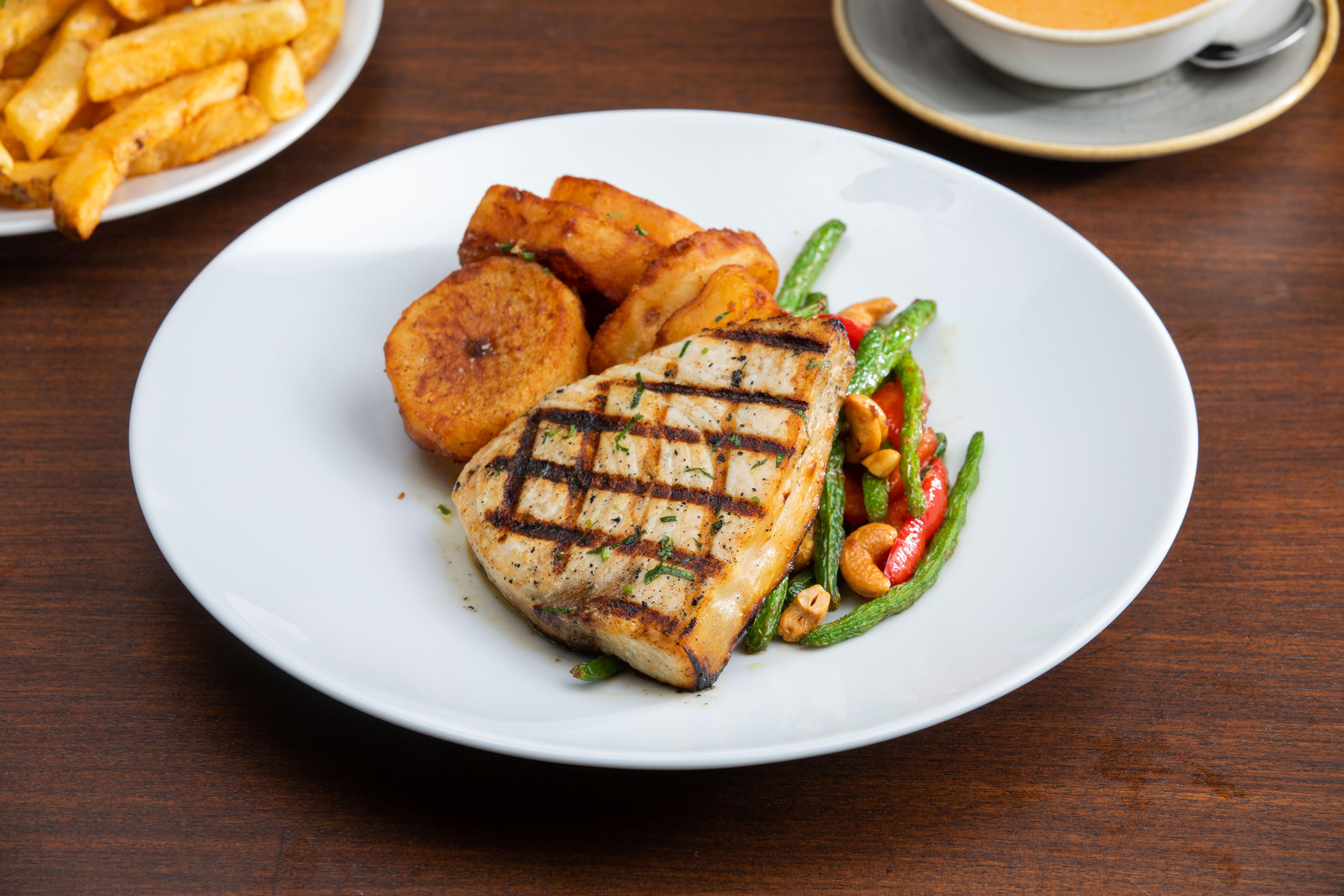 Swordfish Steak, grilled