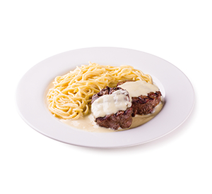 Filé Mignon Com Molho De Parmesão