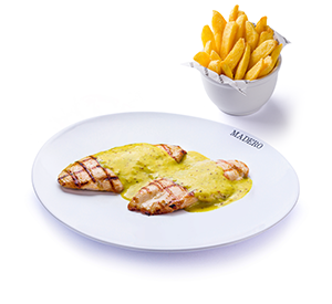 Peito De Frango Com Molho Mostarda