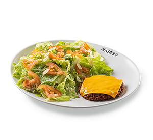 Salada Madero Fit Com Falafel Burger Ve