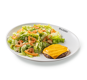 Salada Madero Fit Com Hamburger Madero