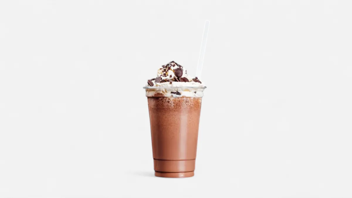 Čokoládový milkshake