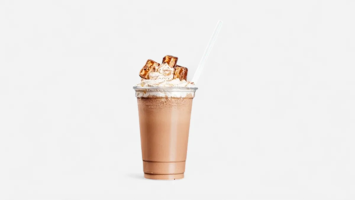 Snickers milkshake