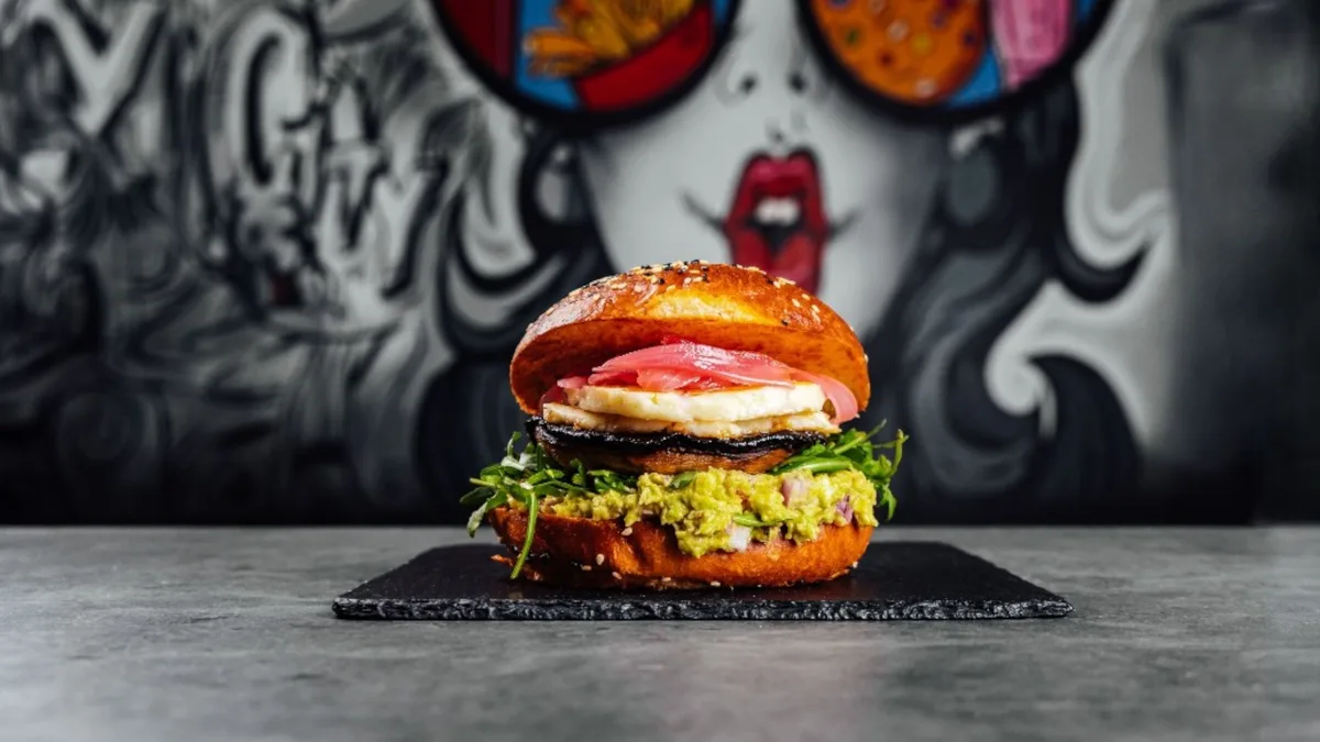 VEGGIE BURGER 🌿