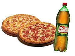 Combo 2 Pizzas Grandes + 1 Refrigerante de 2L