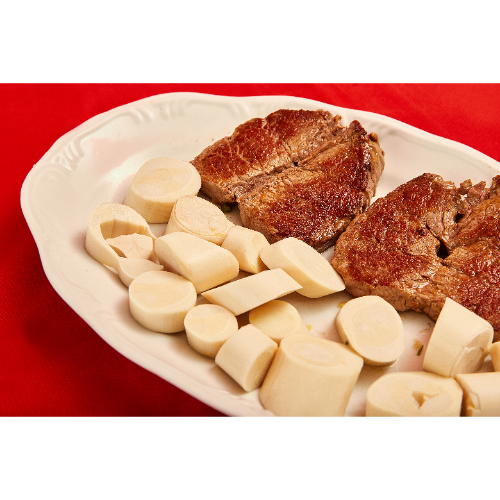 Filetto com Palmito na Manteiga