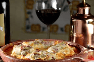 Lasanha Branca Al Forno Individual