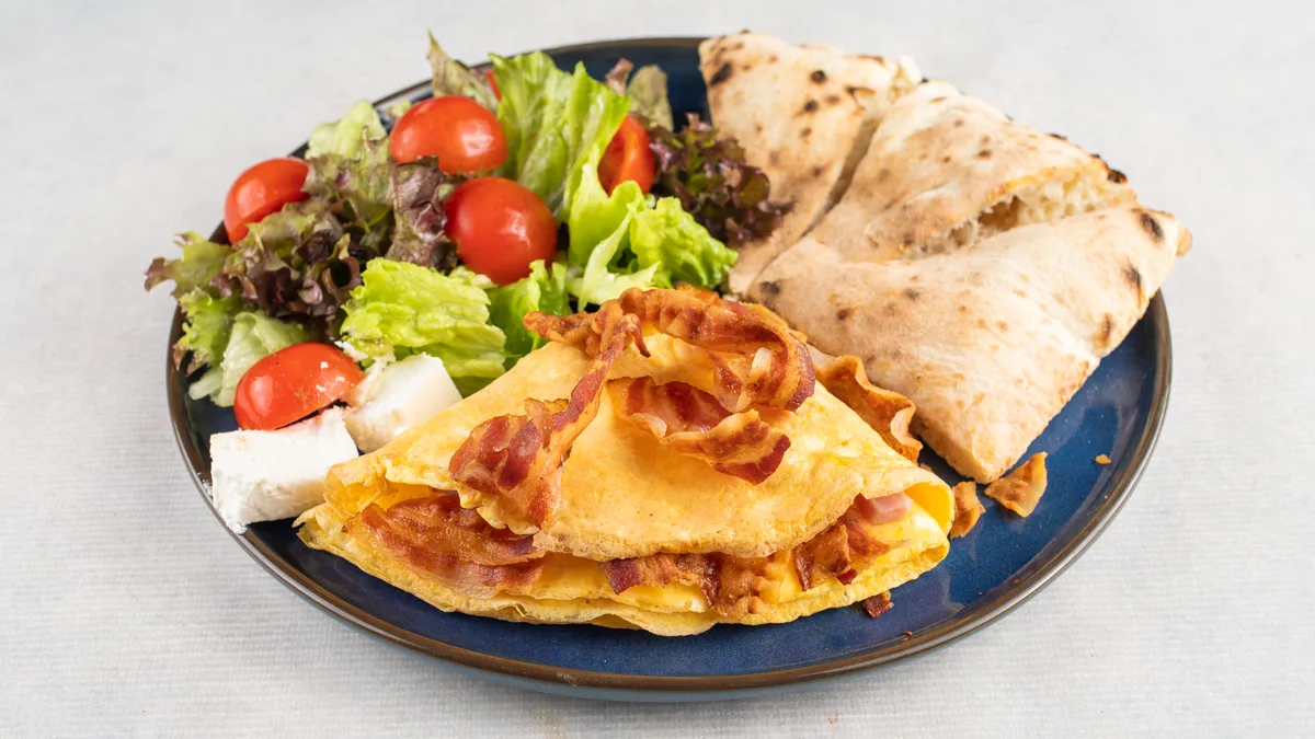 Omlet sa pančetom