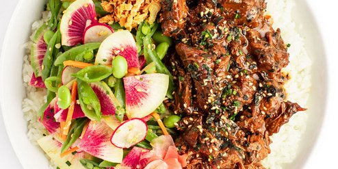 Red Miso Beef Bowl