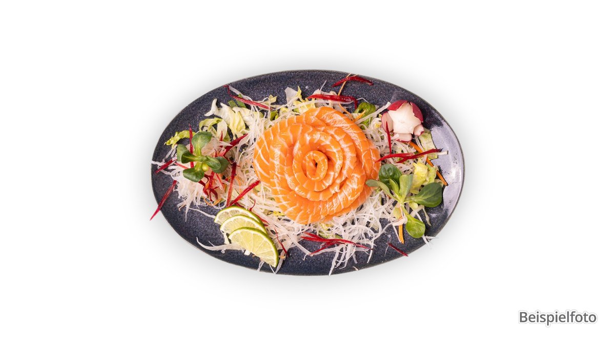 160. Salmon Sashimi