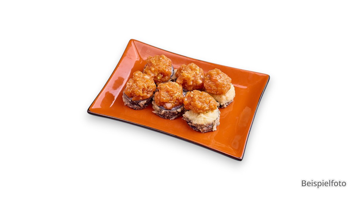 221. Spicy Salmon Tatar Nigiri