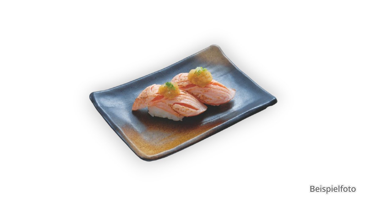 232. Flambierter Lachs Nigiri