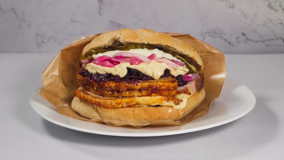 Flæskestegssandwich