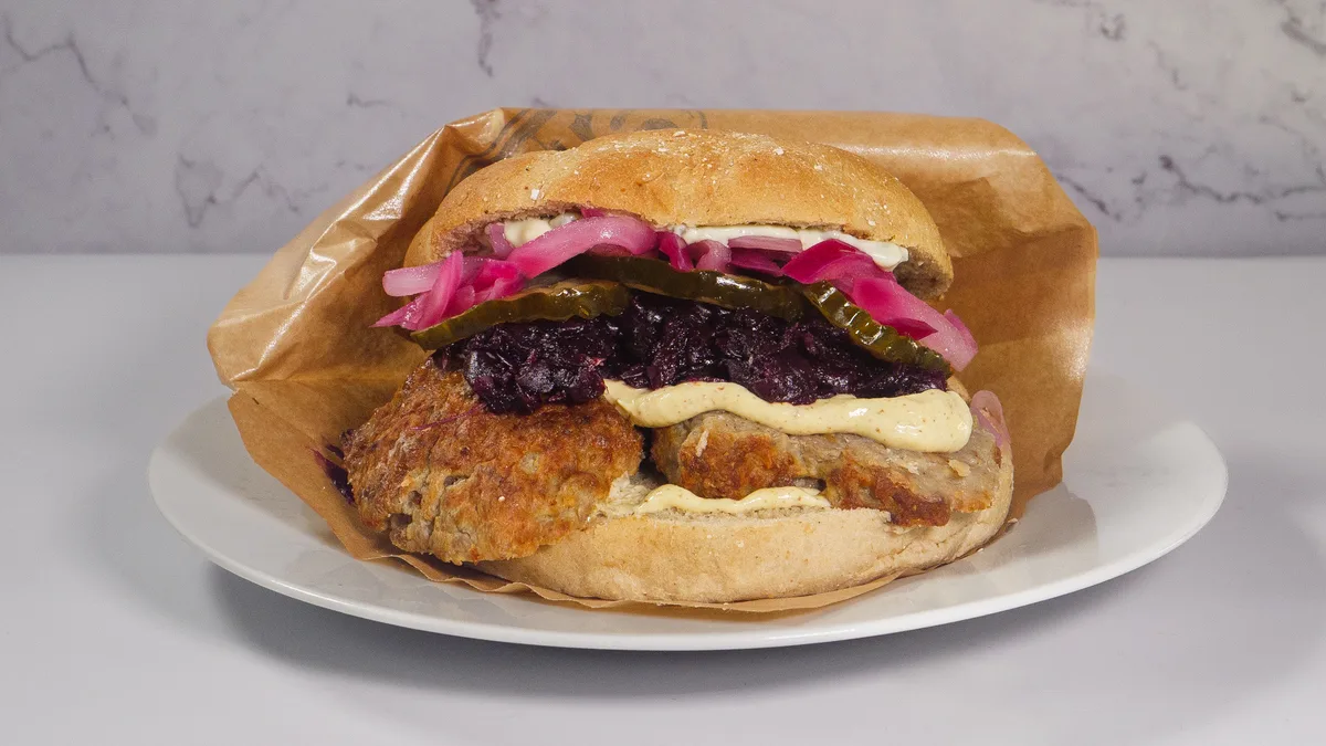 Frikadellesandwich