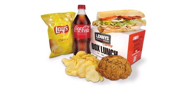 Mile High Turkey Sub Boxed Lunch W/ Drink