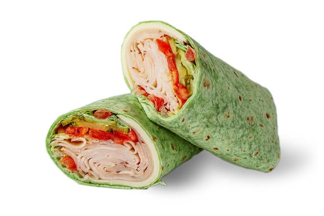 High Turkey Wrap