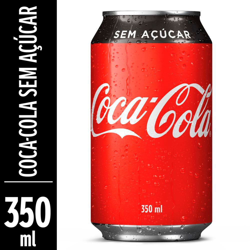 Coca-cola sem Açúcar 350Ml