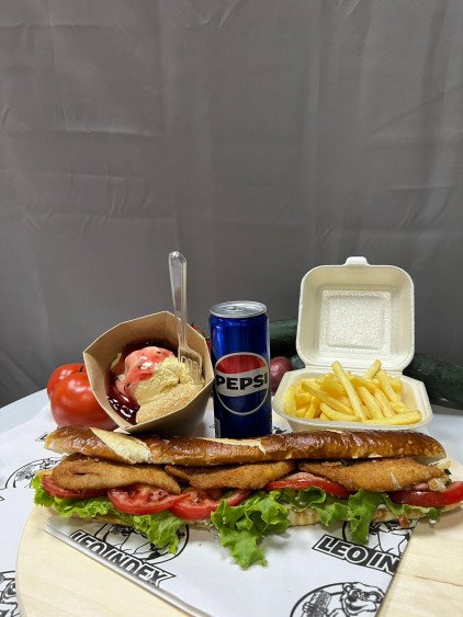 LEO MEAL - Leo index, coko knedle, pomfrit + pepsi 0,33