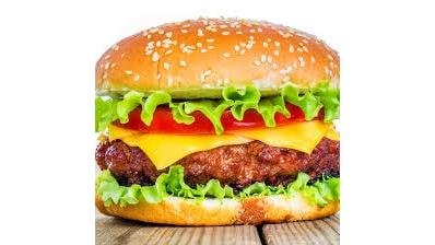 Blue burger
