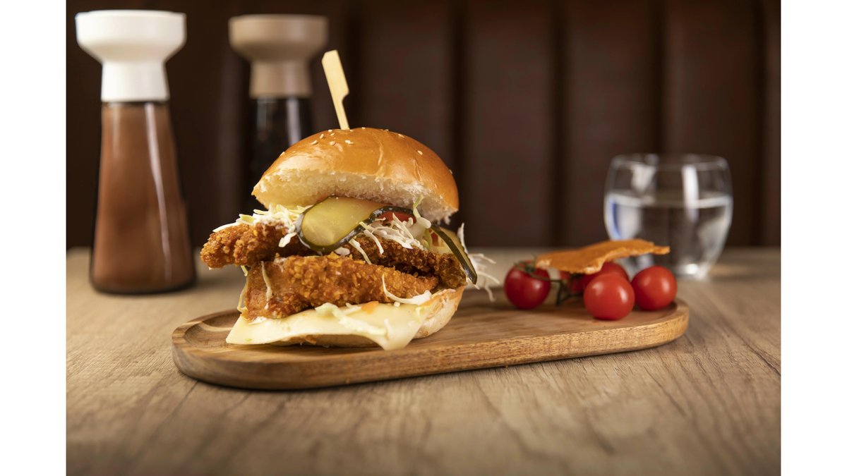 Chicken crispy burger