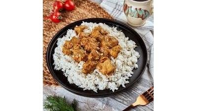 Meniu pui curry and orez 300g