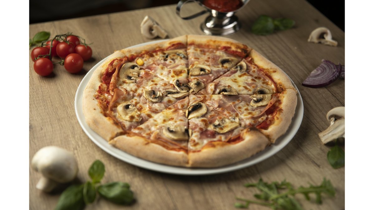 Pizza Prosciutto e Funghi 530g