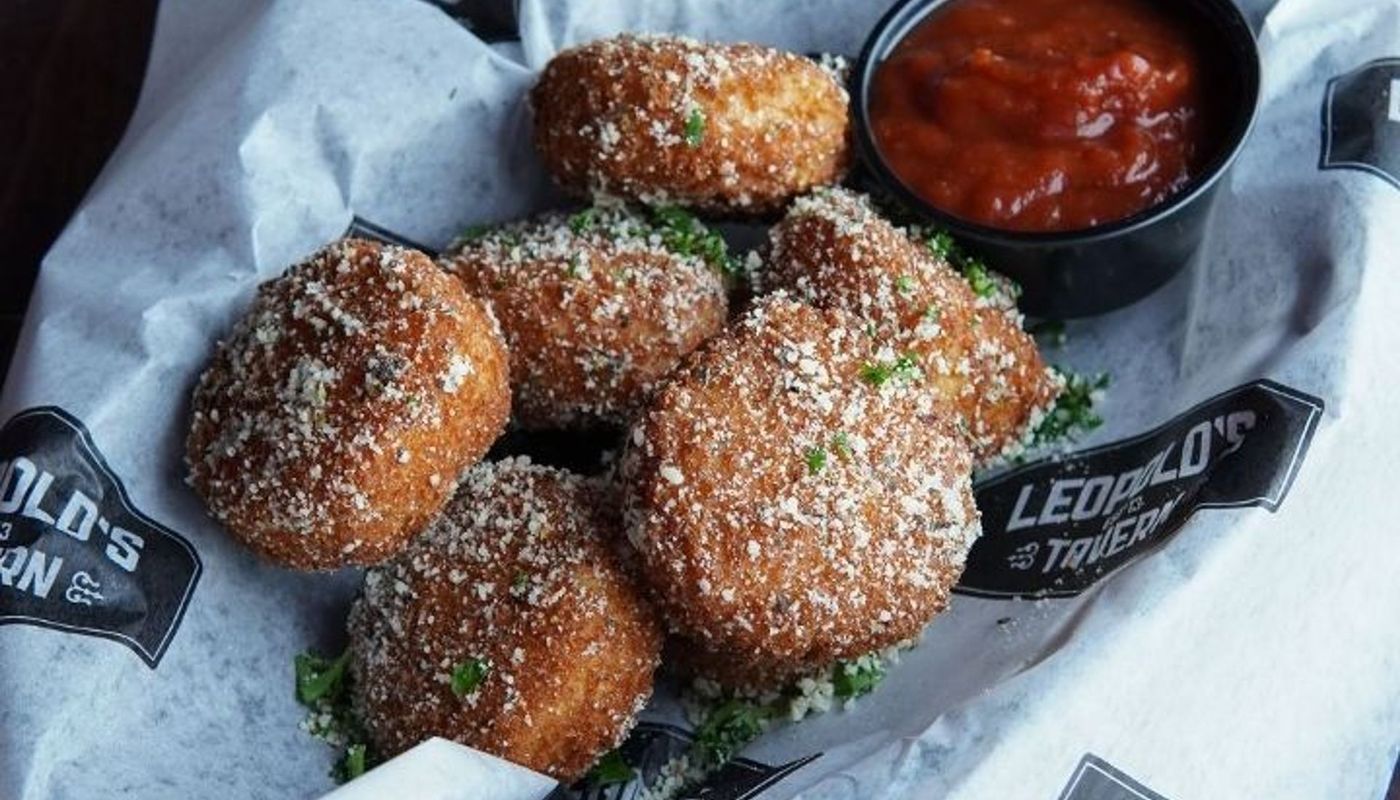 Fried Mac + Cheese Bites