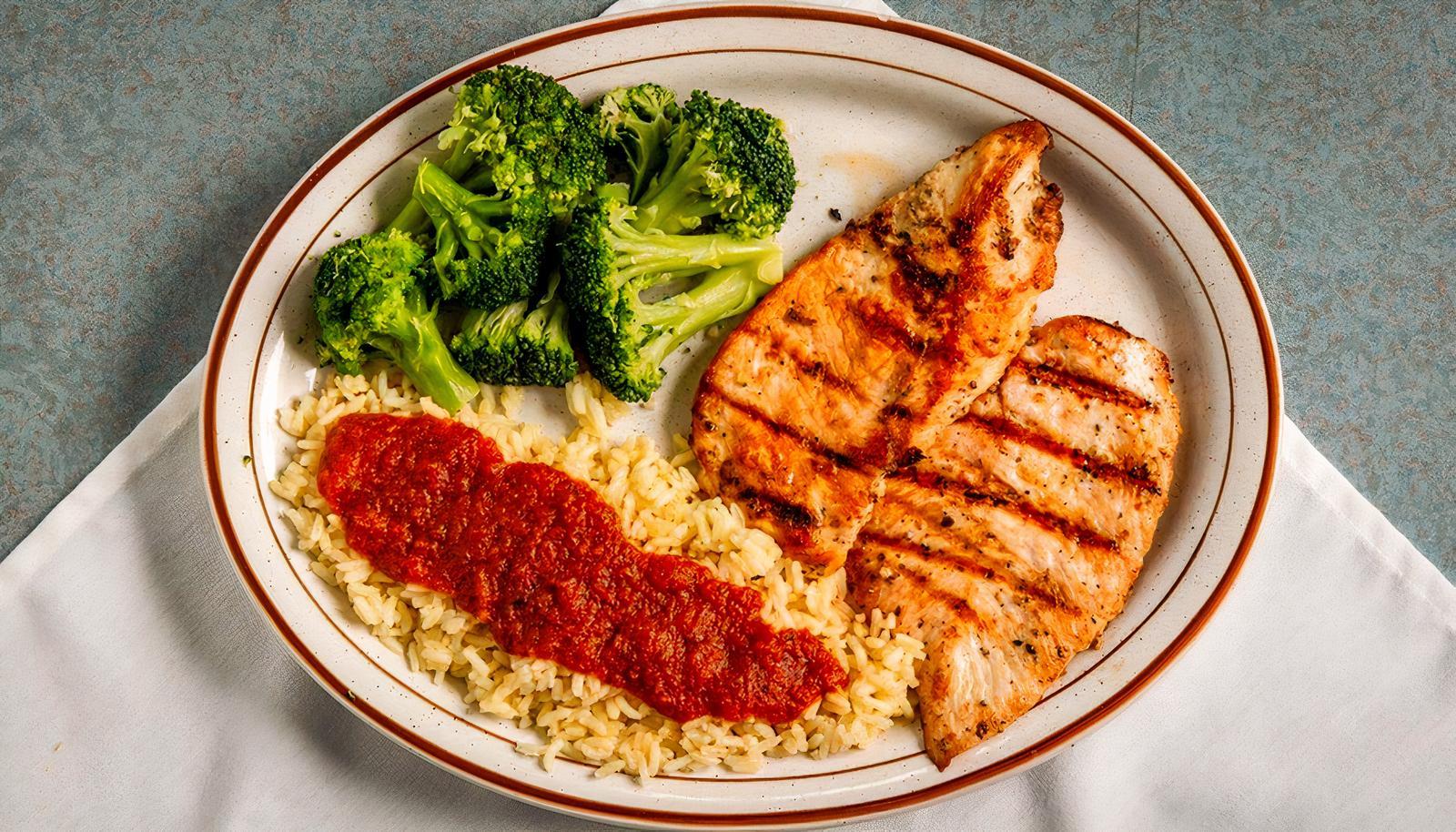 Grilled Chicken Breast Dinner