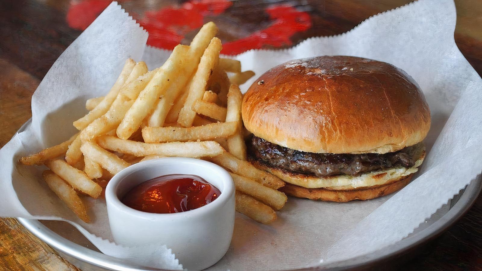 Kids 1/4 Lb. Hamburger and Fries