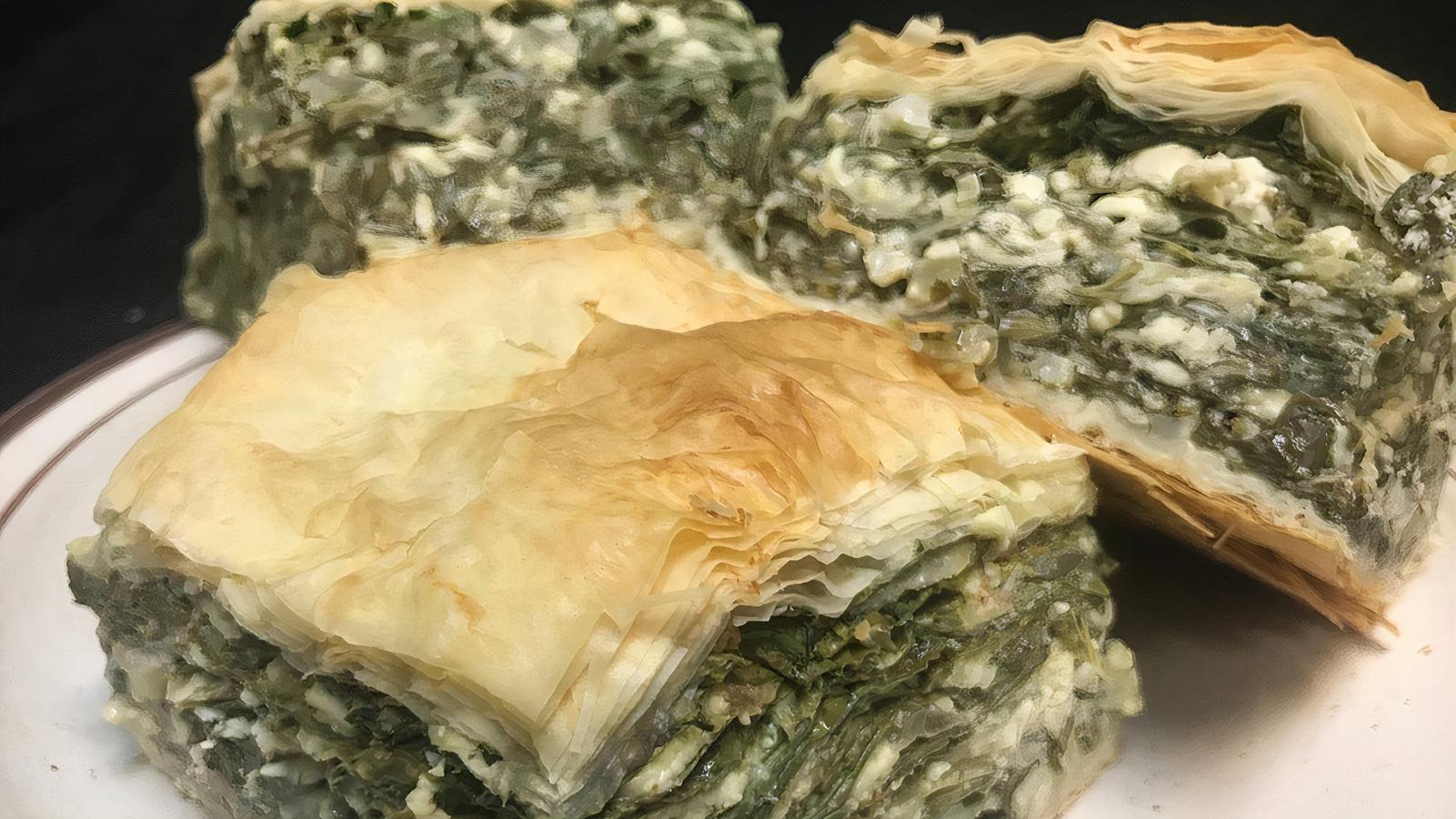 Spinach and Cheese Pie Dinner