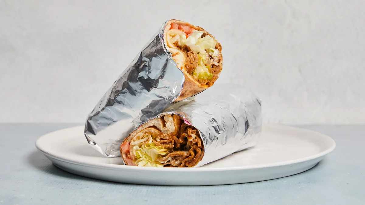 Durumrulle med kebab