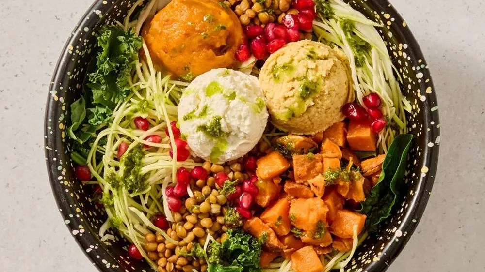 Søtpotet feta bowl