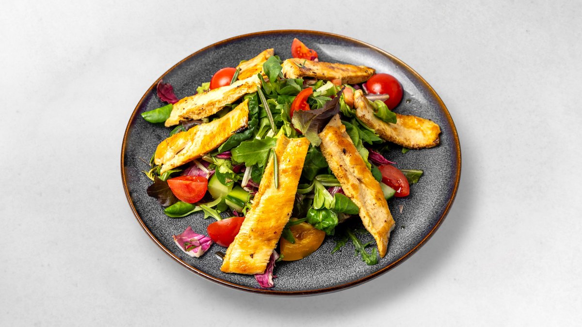 Hühnerbrust Salat